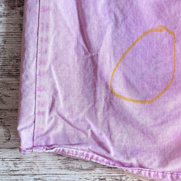 Pink Lily women’s light pink denim like dress size XLG Valentine’s Day - Picture 7 of 8